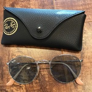 RayBan Round Washed Evolve Sunglasses